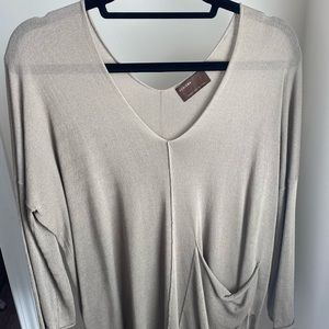 Olive blouse / sweater